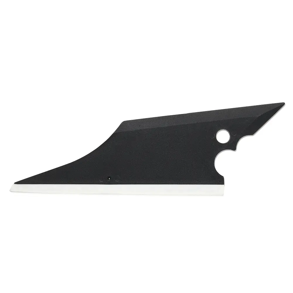 Остроугольная выгонка Conquistador черная, белый кант